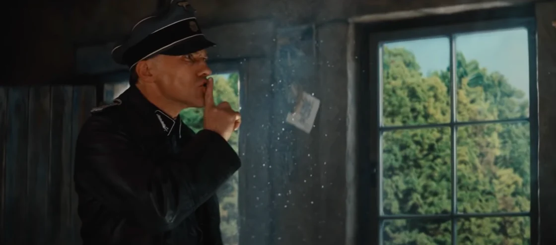 Weihnachtsgeschichte - Szene aus dem Film von Inglourious Basterds